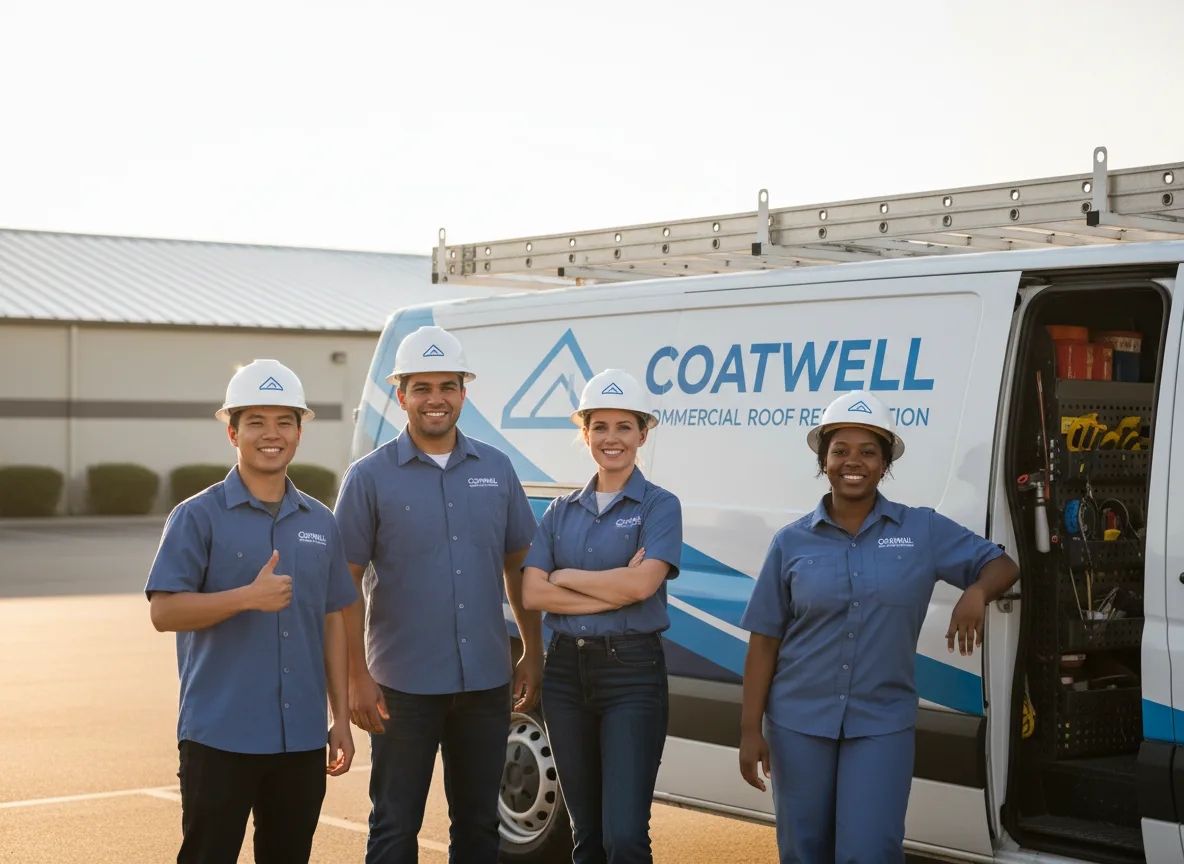 Commercial roof coating company in Eckerty, IN
